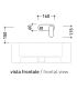 Single plate basin mixer Ceramica Flaminia One 113058 series