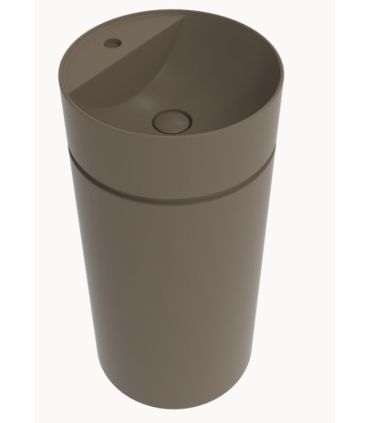 Lavabo a pavimento Ceramica Flaminia Monotwin MTR42P