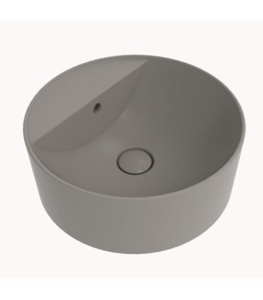Lavabo da appoggio con piano rubinetteria Flaminia Twin TW42A