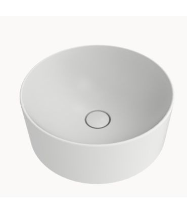 Lavabo da appoggio tondo Flaminia Twin TW42C