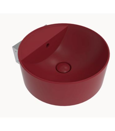 Lavabo sospeso a parete tondo Ceramica Flaminia Twin TW42S
