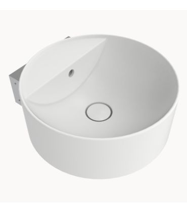 Lavabo sospeso a parete tondo Ceramica Flaminia Twin TW42S