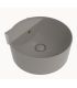 Lavabo sospeso a parete tondo Ceramica Flaminia Twin TW42S
