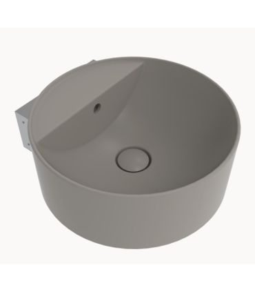 Lavabo sospeso a parete tondo Ceramica Flaminia Twin TW42S