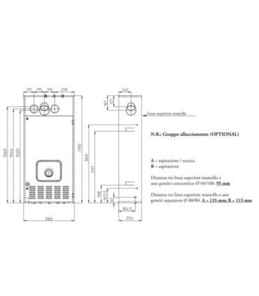 Kit telaio incasso Omni Container Immergas 3.016991