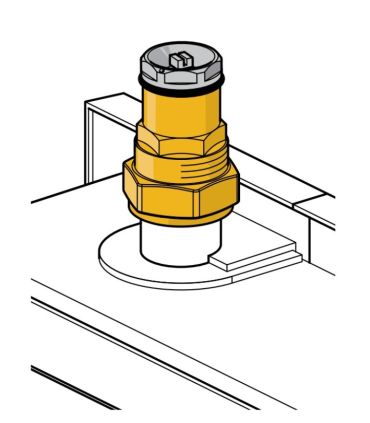 Kit venting and connection for pipe 22mm CP4 horizontal Immergas 3.022849
