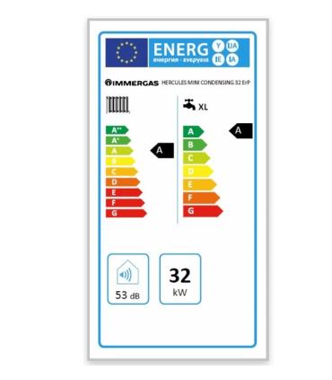 Caldaia a condensazione Immergas HERCULES MINI CONDENSING accumulo 54l