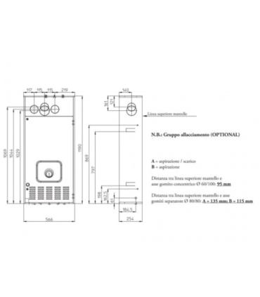 Kit telaio incasso Omni Container Immergas 3.016991