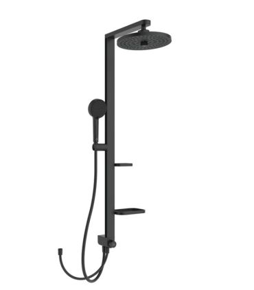 Colonne de douche complète avec inverseur Ideal Standard Alu+ Bd585 pour rénovation