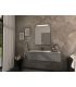 Miroir LED Koh-I-Noor avec éclairage supérieur hauteur 80 cm