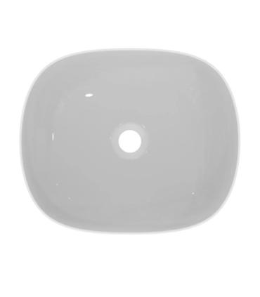 Ideal Standard Linda-X oval countertop washbasin without overflow