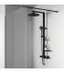 Colonne de douche thermostatique complète Ideal Standard Alu+ Bd583