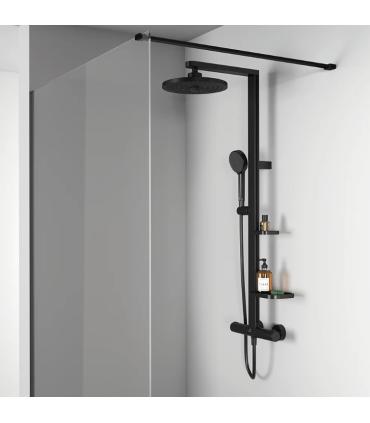 Colonne de douche thermostatique complète Ideal Standard Alu+ Bd583
