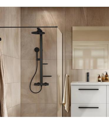 Colonne de douche thermostatique complète Ideal Standard Alu+ Bd583