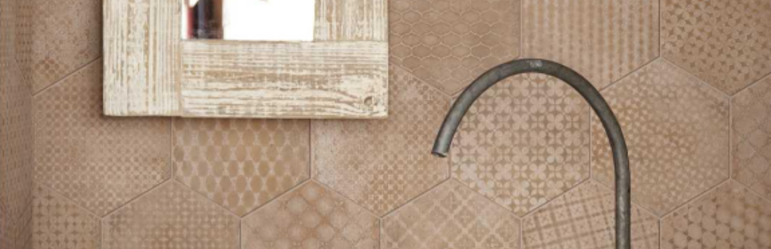 Rivestimenti bagno e cucina esagonali