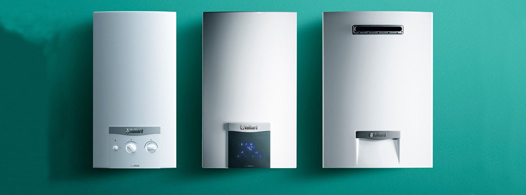 The range of Vaillant water heaters