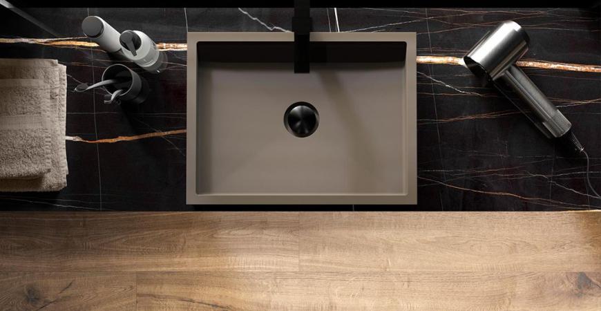 Acquaclick furnishes: the textured bathroom