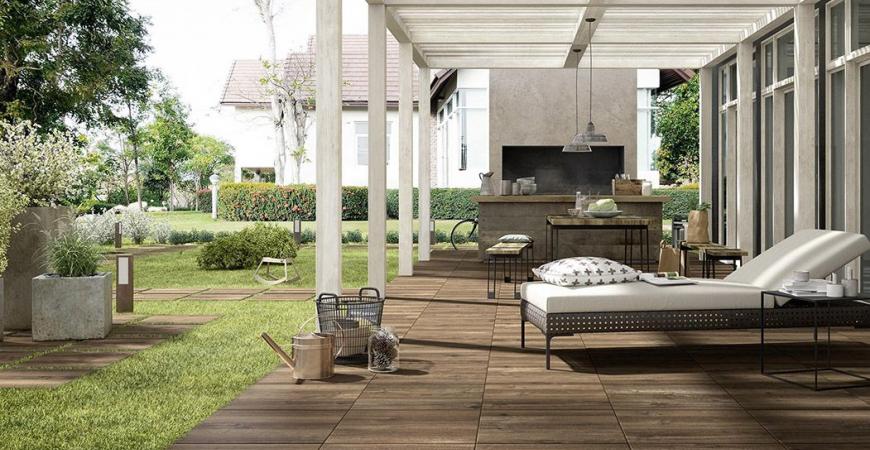 Carrelage intérieur et extérieur : la continuité de l'espace