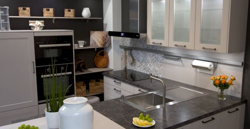 Miscelatori cucina Hansgrohe con tecnologia Select