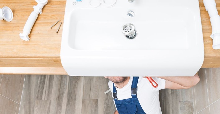 How to install a do-it-yourself wall-hung sink