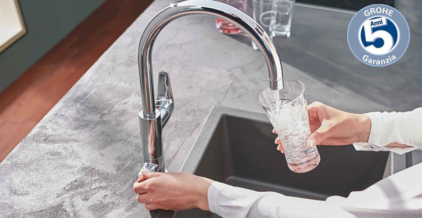 Pure water to drink from the tap
