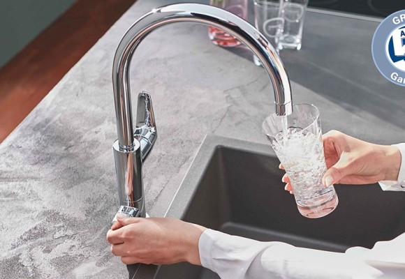 Pure water to drink from the tap