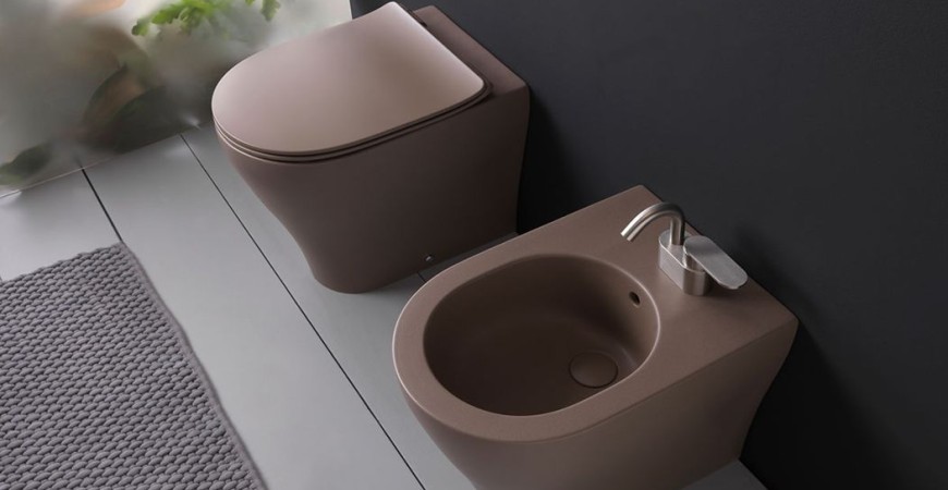 Un bagno moderno e senza sprechi d'acqua