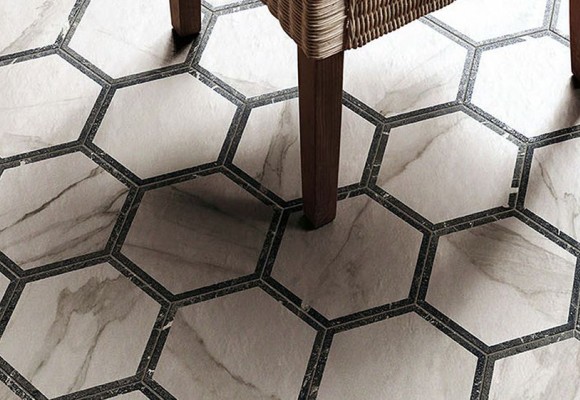 La bellezza e la versatilità delle piastrelle esagonali per l'arredamento della vostra casa