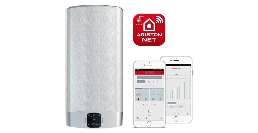 Ariston Velis WIFI electric storage water heater, the latest news from Ariston.